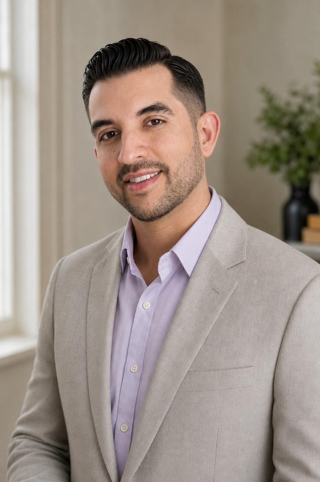 Portrait of co-founder Oscar Alarcón